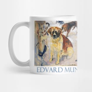 In the Kennel by Edvard Munch Mug